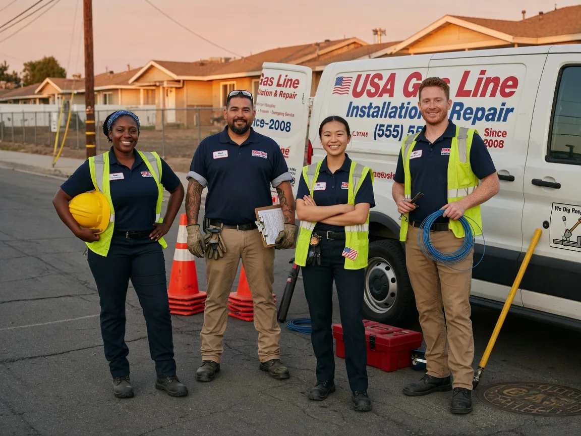 Gas Line Installation company in Blooming Grove, TX